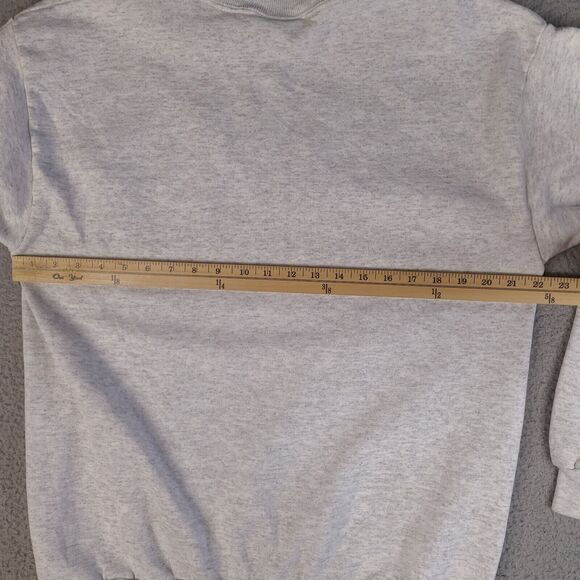 Vintage Crestview Bulldogs Sweatshirt Womens‎ XL Gray Lee Made In USA - Picture 12 of 16